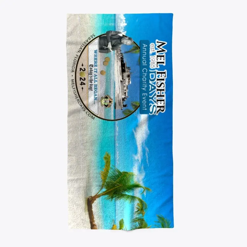 Beach Towel Mel Fisher Days 2024